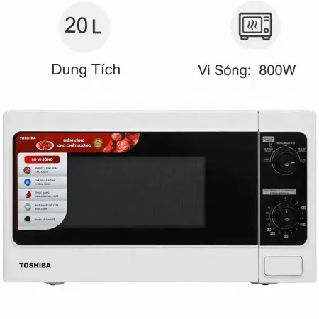 Lò vi sóng Toshiba ER-SM20(W1)VN 20 lít