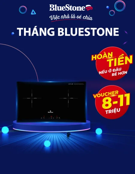 Bếp từ đôi Bluestone ICB-6818 4000W