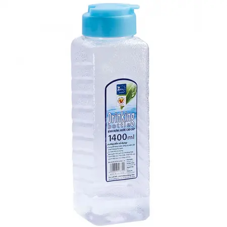 Bình Đựng Nước Cao Cấp 1.4L - Vuông