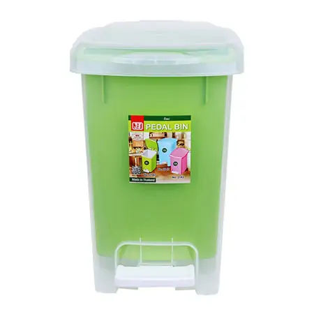 Thùng Rác Bàn Đạp 5L 2142 XANH LÁ