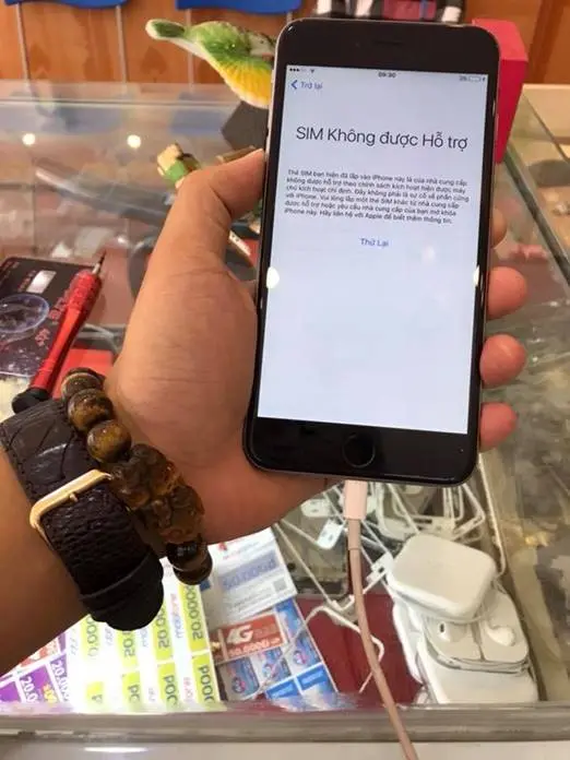 Cách khắc phục lỗi SIM ghép “thần thánh”không thể Active cho iPhone Lock mạng