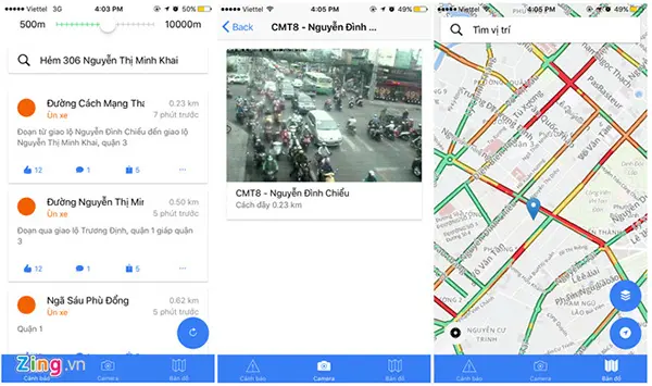 Chia sẻ cách tránh “kẹt xe” ở Tp.HCM bằng smartphone