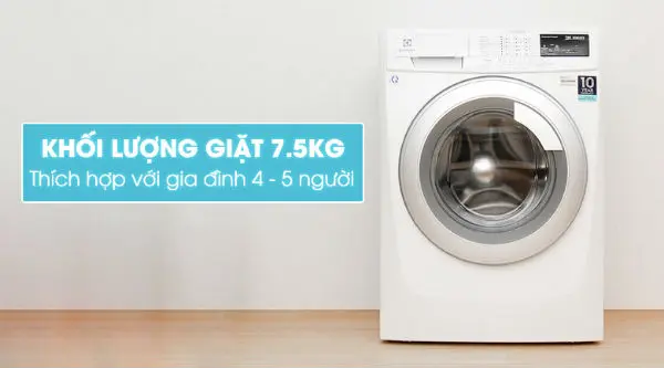 Top 3 máy giặt Electrolux bán chạy nhất tháng 8/2018