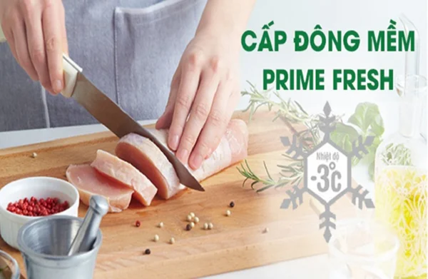 Sử dụng tủ lạnh Panasonic với thế hệ đông mềm mới – đông mềm siêu tốc PrimeFresh+ hiệu quả nhất