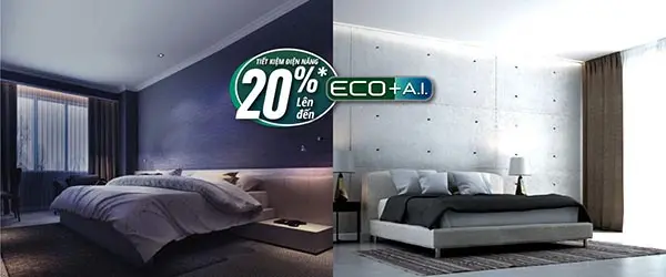 Cân bằng thông minh giữa tiết kiệm năng lượng và thoải mái bằng công nghệ ECO A.I trên máy lạnh Panasonic