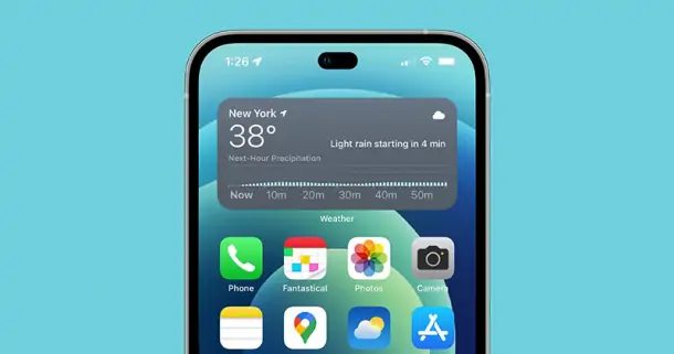 Hé lộ hình ảnh iPhone 14 Pro chạy iOS 16 trong concept mới