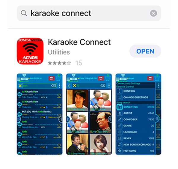 Các bước cài đặt để hát karaoke trên loa kéo bằng điện thoại và USB
