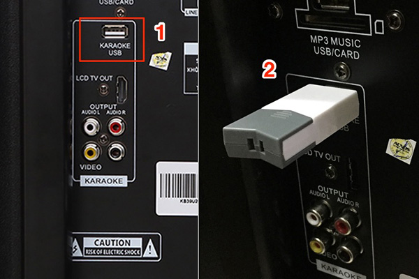 Các bước cài đặt để hát karaoke trên loa kéo bằng điện thoại và USB