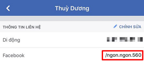 Làm thế nào để lấy link Facebook trên điện thoại?