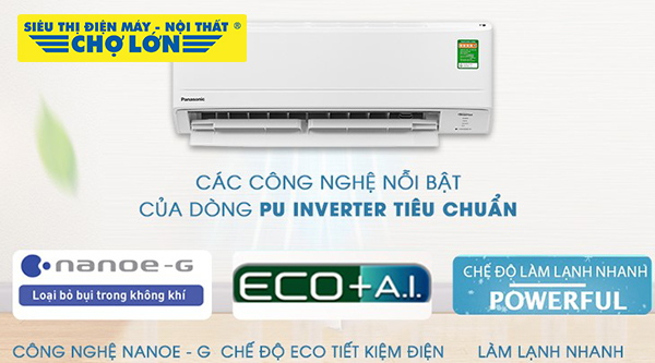 Các dòng máy lạnh Panasonic và cách chọn lựa phù hợp với nhu cầu