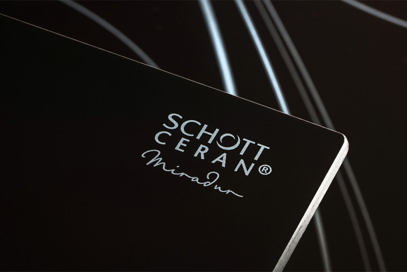 Bếp từ Rapido có mặt kính Schott Ceran
