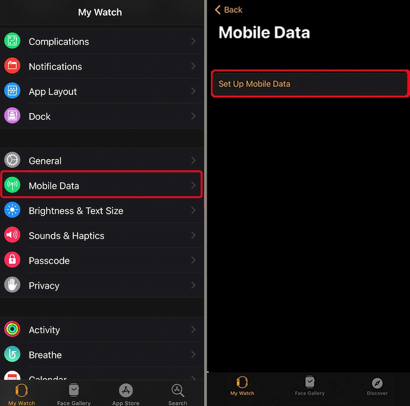 Cài đặt kết nối eSịm cho Apple Watch trên iPhone