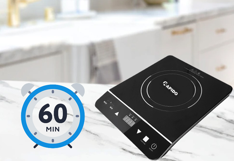 Chức năng hẹn giờ bếp từ Rapido