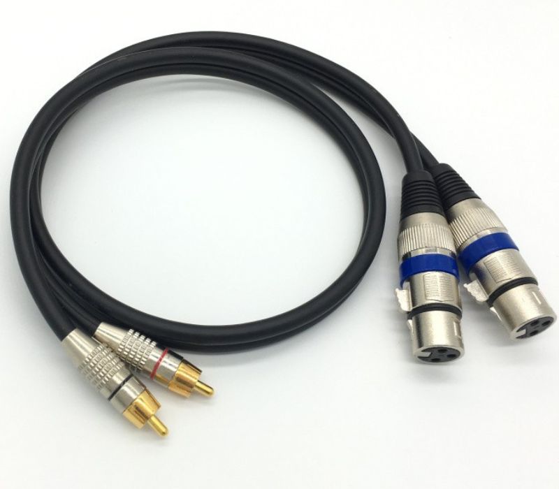 Cáp chuyển đổi đầu Canon XLR và đầu AV