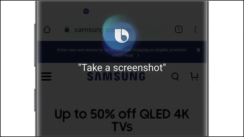 Chụp màn hình bằng tính năng Bixby