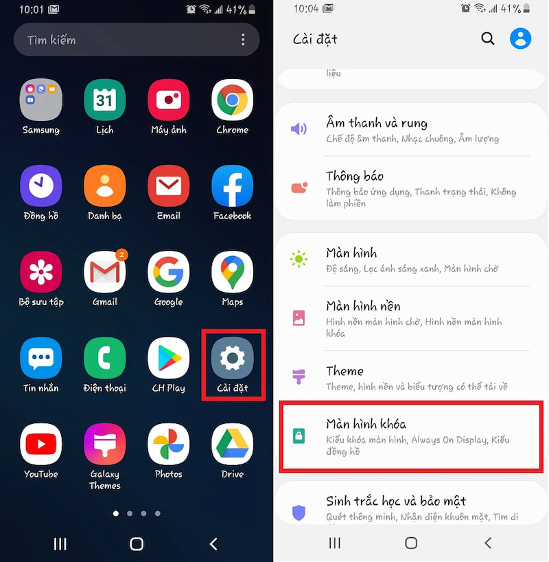 Hướng dẫn cách bật tính năng Always On Display trên Samsung