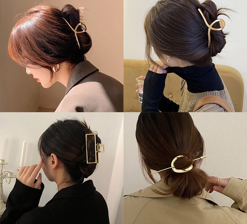 Kẹp càng cua giúp tóc xoăn và phồng