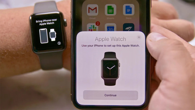 Kết nối Apple Watch với điện thoại iPhone