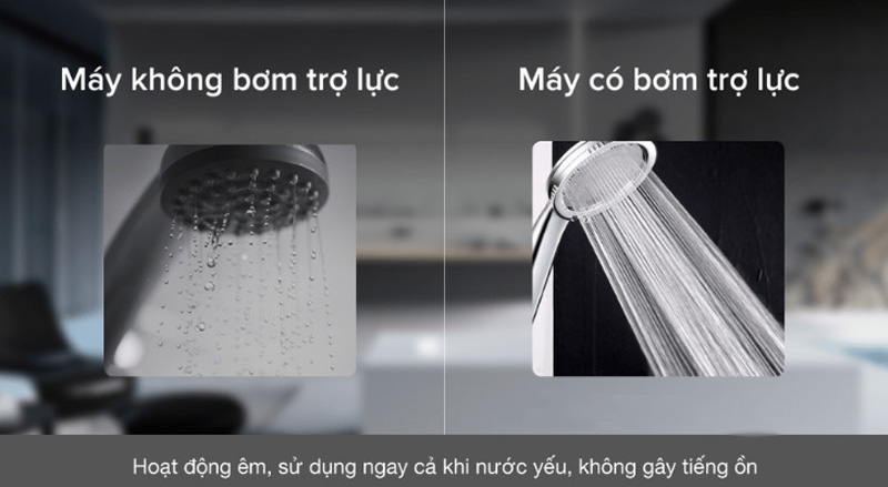 Máy bơm trợ lực có dòng nước mạnh hơn