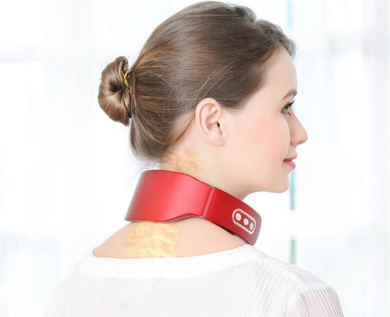 Máy massage cổ có thiết kế nhỏ gọn
