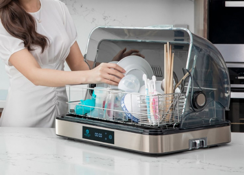 Máy sấy chén Hawonkoo DDH-202 sấy được nhiều đồ dùng