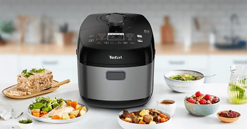 Nồi áp suất Tefal có 19 chương trình nấu đa dạng