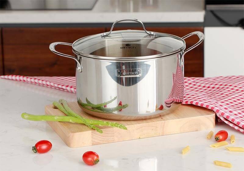 Nồi inox Elmich 3 lớp, đáy liền