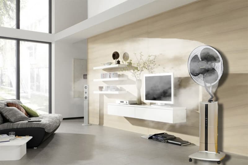 Quạt hơi nước giúp làm mát không khí