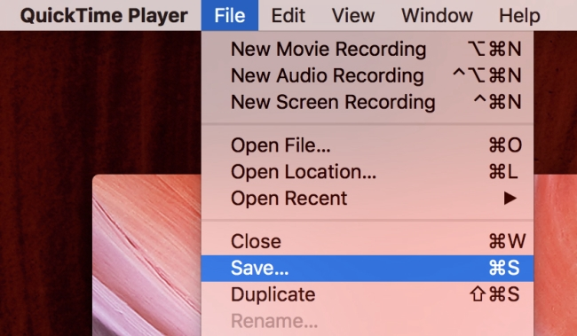 Quay màn hình macOS Mojave trở xuống