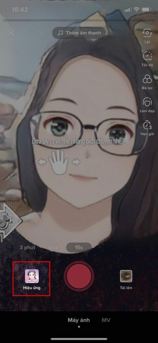 cách chụp hình trên tiktok