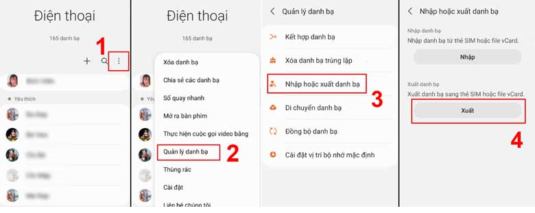 cách chuyển số điện thoại từ máy sang sim