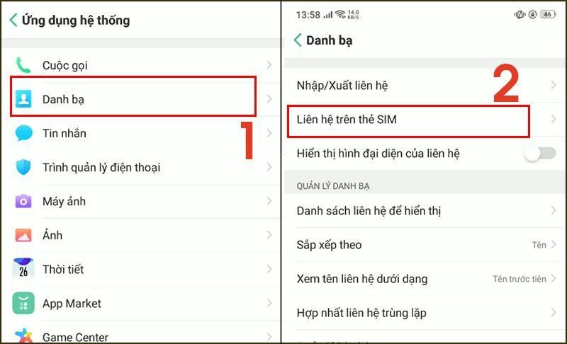 cách chuyển số điện thoại từ máy sang sim