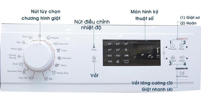 Cách mở máy giặt khi bị khoá