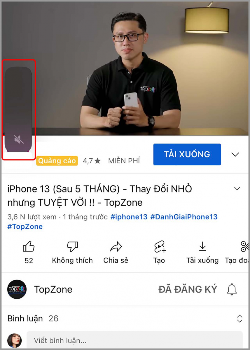 Cách tăng âm lượng Airpod
