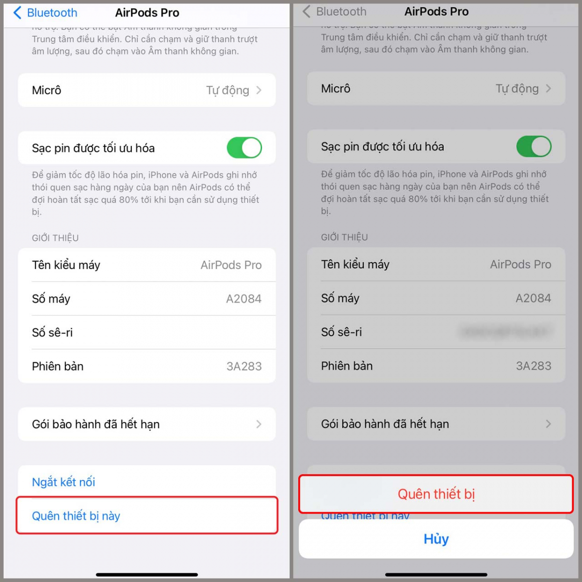 Cách tăng âm lượng Airpod