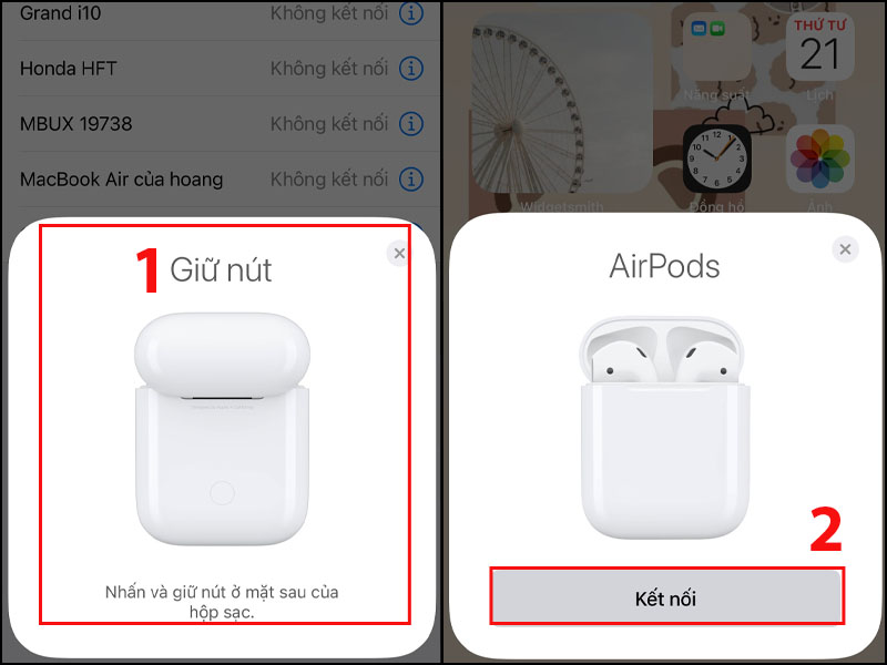 Nhất Kết nối để hoàn tất