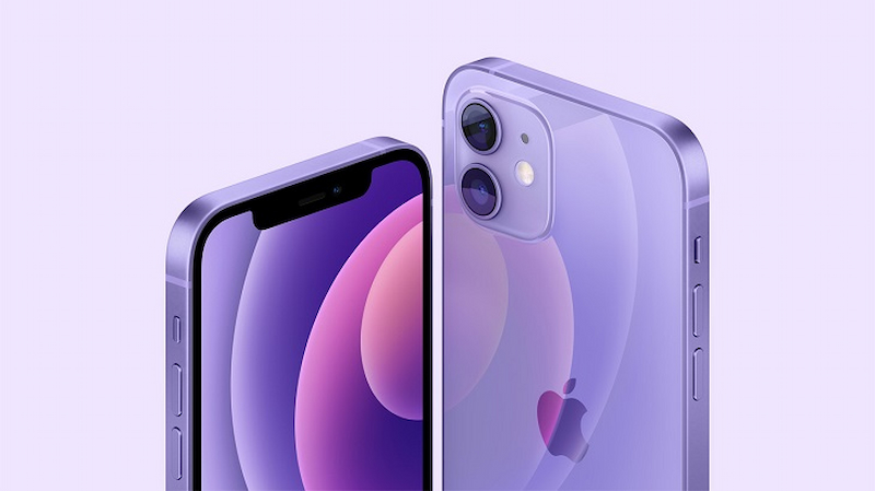 iPhone 12 với phiên bản màu tím mộng mơ
