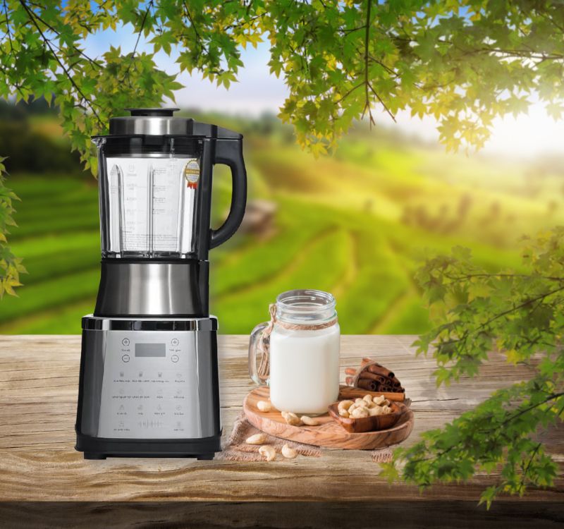 Nên sở hữu máy làm sữa hạt UNIE để tự tay làm sữa hạt tại nhà