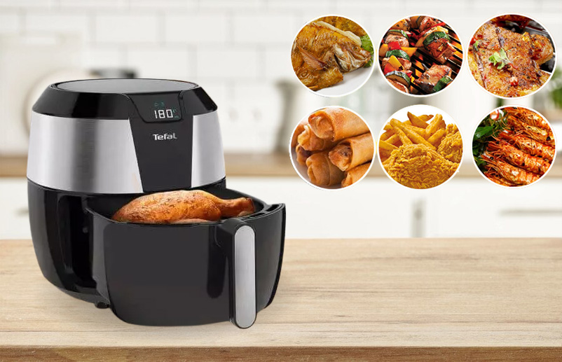 Nồi chiên Tefal có chương trình nấu đa dạng