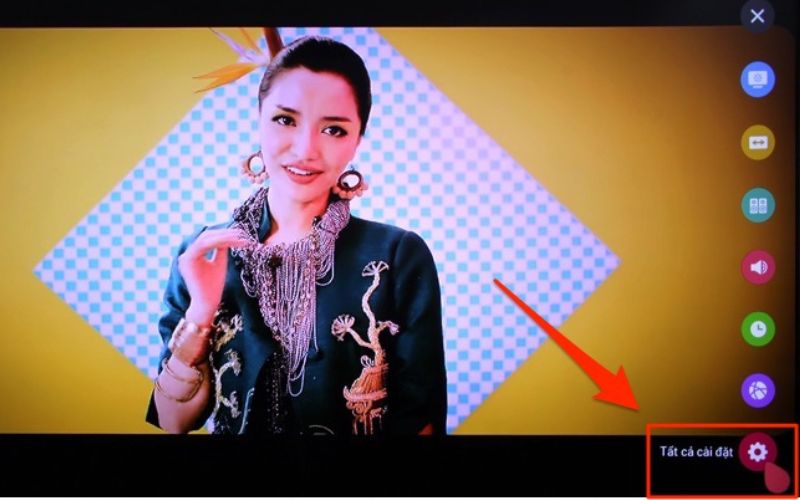 Chọn Tất cả cài đặt