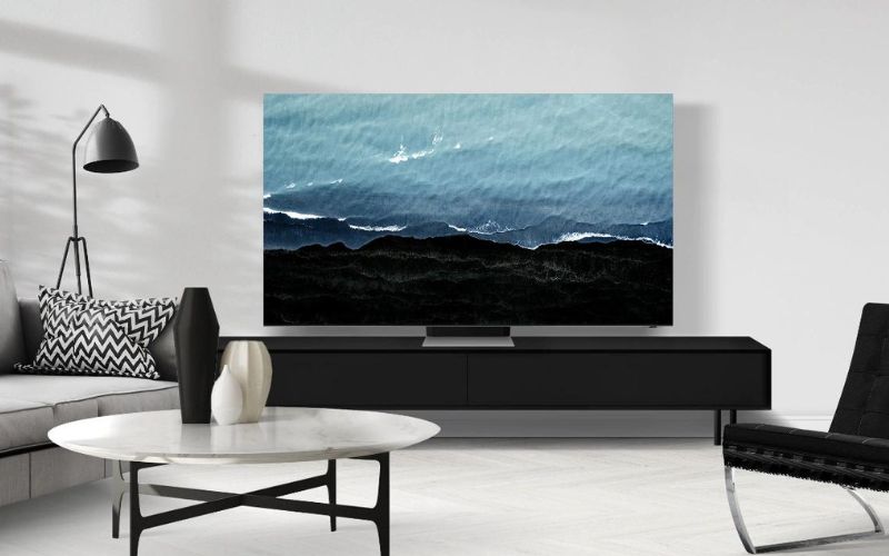 Màn hình tràn viền vô cực của Samsung QLED