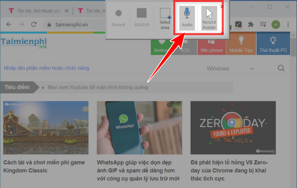 Quay video màn hình máy tính bằng PowerPoint
