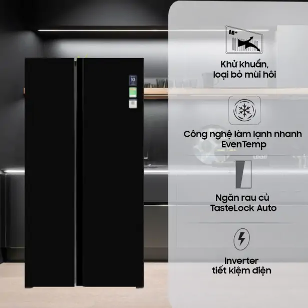 Tủ Lạnh Electrolux Inverter 624 Lít ESE6600A-BVN