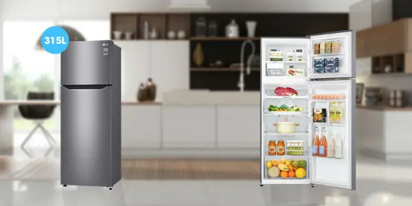 Top 3 tủ lạnh LG bán chạy nhất 6/2018