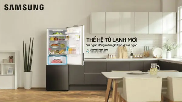 Samsung tung ra thị trường tủ lạnh ngăn đông mềm -1 độ C đầu tiên tại VN