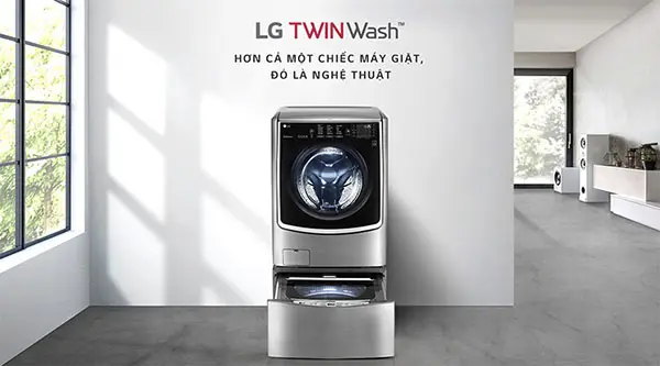 Ưu điểm vượt trội của máy giặt LG Twinwash