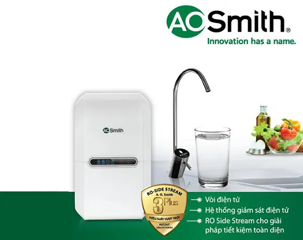 Máy lọc nước A.O SMITH - Giải pháp lọc nước an toàn cho người tiêu dùng Việt