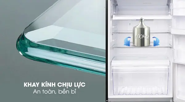 Lợi ích của khay kính chịu lực trên tủ lạnh