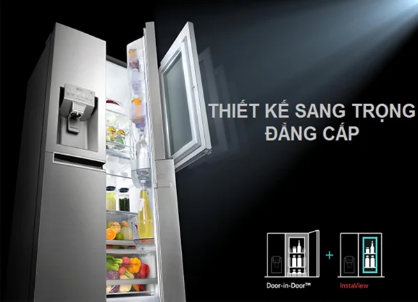 Những công nghệ nổi bật trên tủ lạnh InstaView Door-in-Door của LG