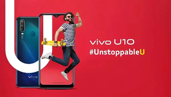 Vivo U10 - Smartphone giá rẻ sở hữu trang bị ấn tượng
